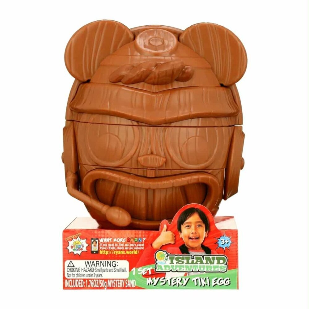 Ryan's World Island Adventures Mystery Tiki Egg set of 2 - Picture 3 of 4